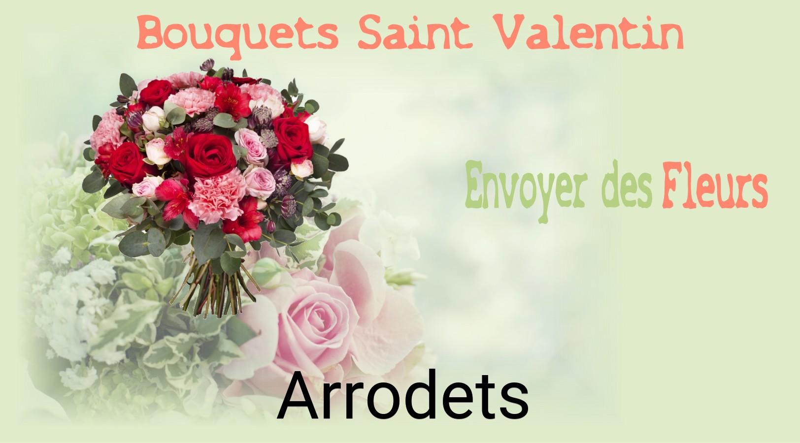 Roses de Saint-Valentin livrées à Arrodets